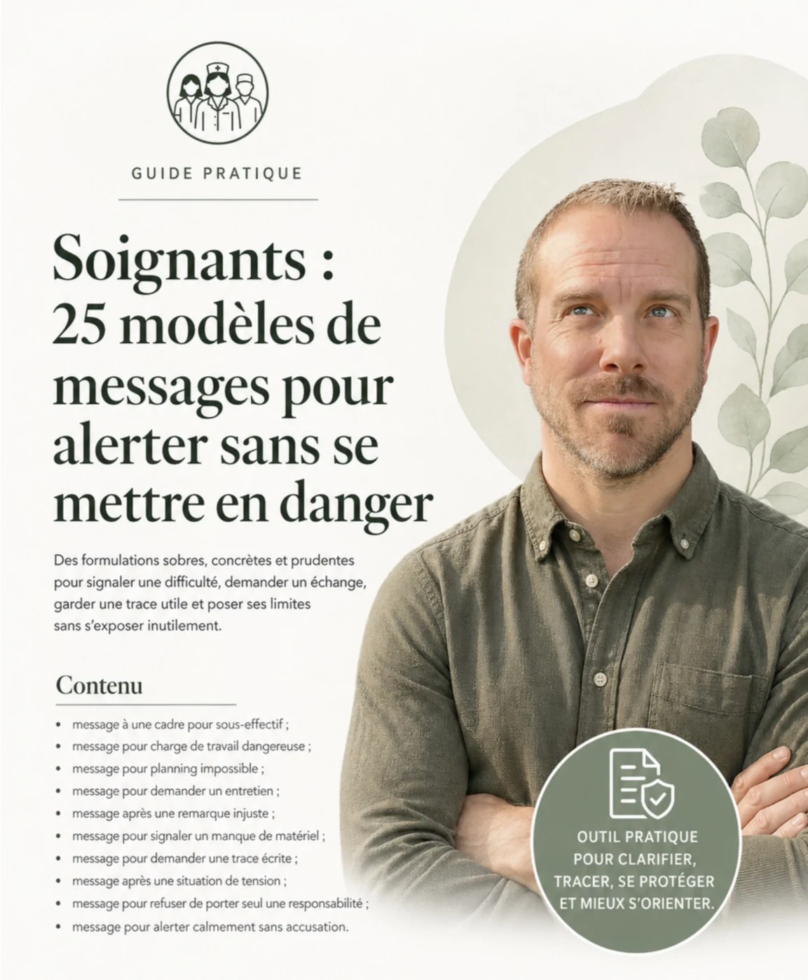 25 modèles de messages