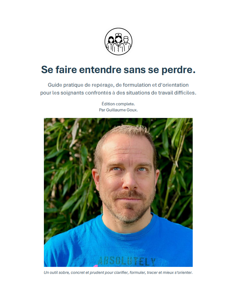Couverture du guide Se faire entendre sans se perdre