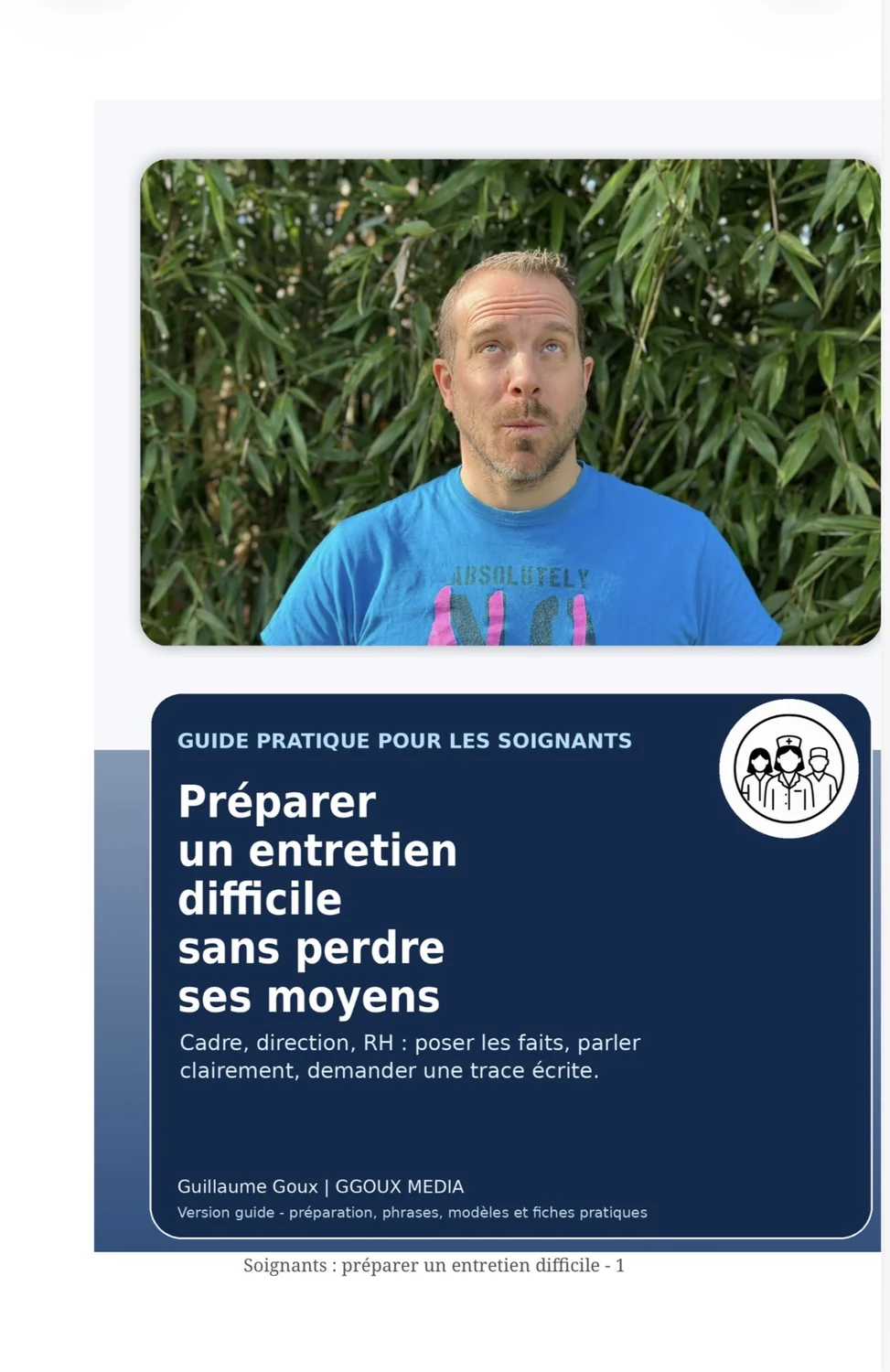 Préparer un entretien difficile